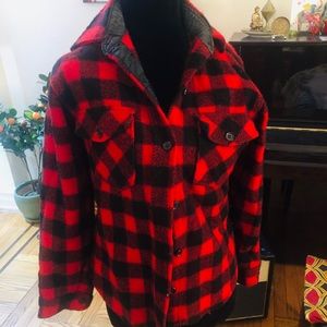 LLBEAN WOOL BUFFALO PLAID FLANNEL